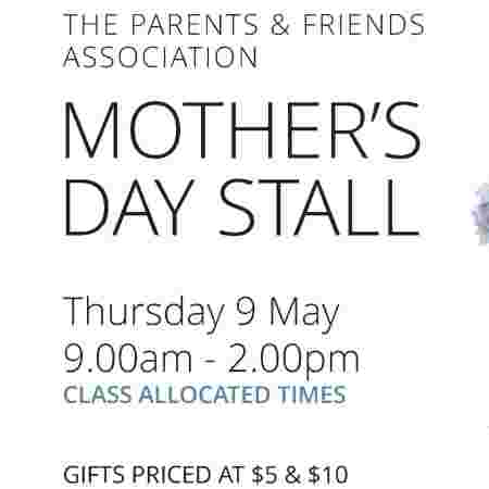 Mother's Day Stall & Raffle